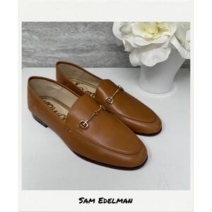 Sam Edelman Loraine Leather Bit Loafers Saddle Brown E851919203 Size 7.5 M